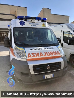 Fiat Ducato x250 
Misericordia di L’Aquila 
Allestimento Mariani fratelli 
Parole chiave: Fiat Ducato_x250 Ambulanza