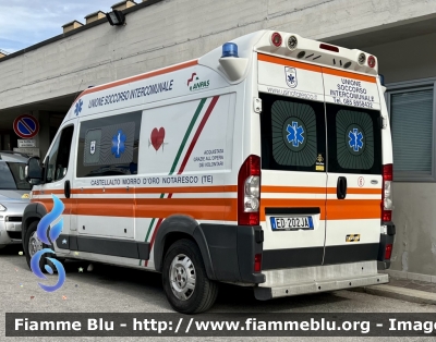 Fiat Ducato X250
Unione Soccorso Intercomunale 
Castellalto-Morro D’Oro-Notaresco (TE)
Allestimento Vision 
Parole chiave: Fiat Ducato_X250 Ambulanza