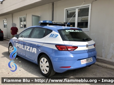 Seat Leon III serie restyle 
Polizia di Stato 
Squadra Volante 
Allestimento NCT 
Decorazione Grafica Artlantis 
POLIZIA M3282
Parole chiave: Seat Leon_IIIserie_Restyle POLIZIAM3282