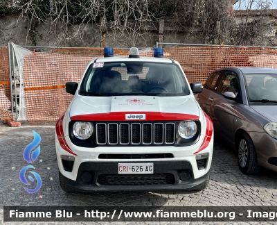 Jeep Renegade restyle 
Croce Rossa Italiana 
Comitato di Ancona 
CRI 626 AG
Parole chiave: Jeep Renegade_restyle CRI626AG