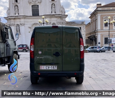 Fiat Doblò II Serie 
Esercito Italiano 
IX Reggimento Alpini L’Aquila 
EI CV 187
Parole chiave: Fiat Doblò_IIserie EICV187