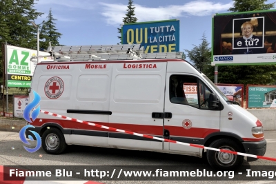 Renault Master III serie 
Croce Rossa Italiana 
C.O.E. Avezzano 
Officina Mobile Logistica 
CRI 951 AB 
Parole chiave: Renault Master_IIIserie CRI951AB