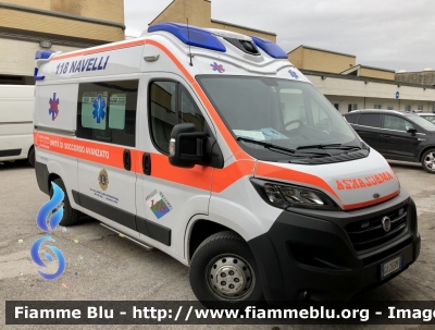 Fiat Ducato X290 
Croce Verde Pratola Soccorso
Postazione di Navelli  
Dono del Lions Clubs Intenetional 
Allestimento EDM 
Parole chiave: Fiat Ducato_X290 Ambulanza