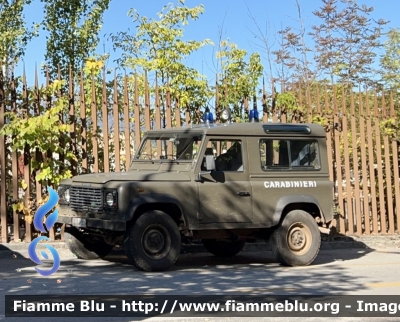 Land-Rover Defender 90
Carabinieri 
Comando Carabinieri unità per la tutela Fotestale Ambientale ed Agroalimentare 
CC BJ 259
Parole chiave: Land-Rover Defender_90 CCBJ259