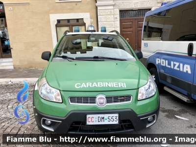 Fiat Sedici restyle 
Carabinieri 
Comando Carabinieri unità per la tutela Forestale Ambientale ed Agroalimentare 
CC DM 553
Parole chiave: Fiat Sedici_restyle CCDM553