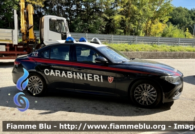 Alfa Romeo Nuova Giulia 
Carabinieri 
Nucleo Operativo Radiomobile 
CC EF 748
Parole chiave: Alfa-Romeo Nuova_Giulia CCEF748