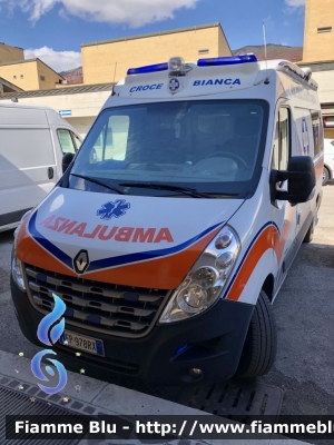 Renault Master IV serie 
Pubblica Assistenza Croce Bianca L’Aquila 
Allestimento MAF 
Parole chiave: Renault Master_IVserie Ambulanza