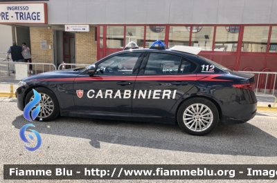 Alfa Romeo Nuova Giulia 
Carabinieri 
Nucleo Operativo Radiomobile 
Allestimento FCA 
CC EE 201
Parole chiave: Alfa-Romeo Nuova_Giulia CCEE201