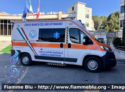 Fiat Ducato X290 
Pubblica Assistenza Croce Bianca Teramo 
Sede di Cellino Attanasio 
Allestimento Orion 
Parole chiave: Fiat Ducato X290 Ambulanza