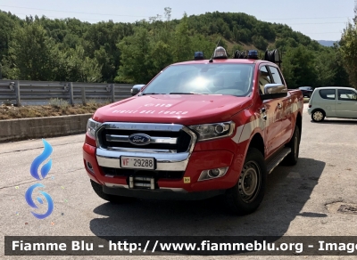 Ford Ranger IX serie 
Vigili del Fuoco 
Comando provinciale di L’Aquila 
Allestimento ARIS 
VF 29288
Parole chiave: Ford Ranger_IXserie Vf29288