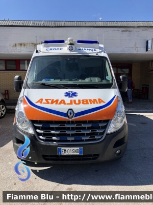 Renault master IV serie 
Pubblica assistenza croce bianca L’Aquila 
Allestimento MAF 
Parole chiave: Ambulanza croce bianca L’Aquila Renault master