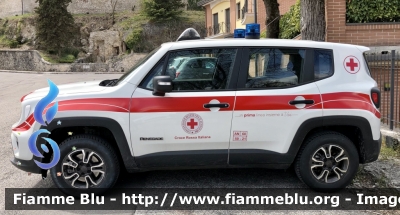 Jeep Renegade restyle 
Croce Rossa Italiana 
Comitato provinciale di Ancona 
CRI 625 AG 
Parole chiave: Jeep Renegade croce rossa Ancona