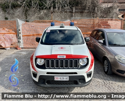 Jeep Renegade restyle 
Croce Rossa Italiana 
Comitato di Ancona 
CRI 626 AG
Parole chiave: Jeep Renegade_restyle CRI626AG