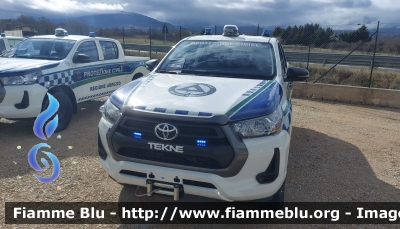 Toyota Hilux IX serie 
Protezione Civile 
Regione Abruzzo 
Allestimento Tekne 
Parole chiave: Toyota Hilux_IXserie