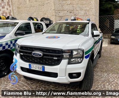 Ford Ranger X serie 
Protezione Civile 
Regione Abruzzo 
Assegnato Temporaneamente alla Protezione Civile Pivec L’Aquila 
Allestimento Ciabilli - Modulo Aib Tekne 
Parole chiave: Ford Ranger_Xserie