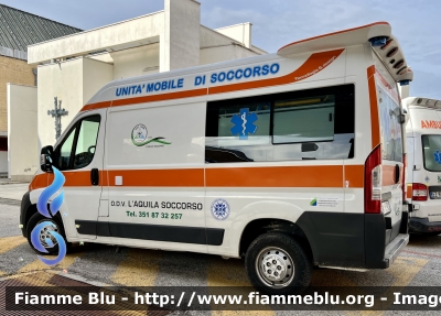 Fiat Ducato X250
ASD SAM L’Aquila Soccorso 
Allestimento Orion 
Parole chiave: Fiat Ducato_X250 Ambulanza