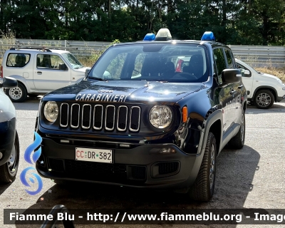 Jeep Renegade 
Carabinieri 
CC DR 382 
Parole chiave: Jeep Renegade CCDR382