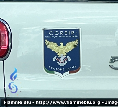 Fiat 500 L
Protezione Civile 
COREIR - Corpo Regionale Intervento Rapido 
Regione Lazio 

Parole chiave: Fiat 500_L