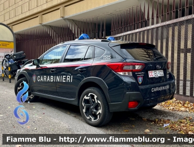 Subaru XV II serie 
Carabinieri 
Comando Carabinieri Unità per la Tutela Forestale Ambientale ed Agroalimentare 
Allestimento Cita Seconda 
CC EL 122
Parole chiave: Subaru XV_IIserie CCEL122