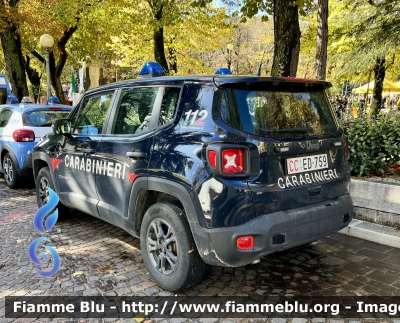 Jeep Renegade restyle 
Carabinieri 
Allestimento FCA
CC ED 759
Parole chiave: Jeep Renegade_restyle CCED759