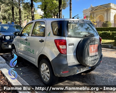 Daihatsu Terios II serie 
Polizia Provinciale 
Regione Abruzzo 
Provincia di L’Aquila

Parole chiave: Daihatsu Terios_IIserie