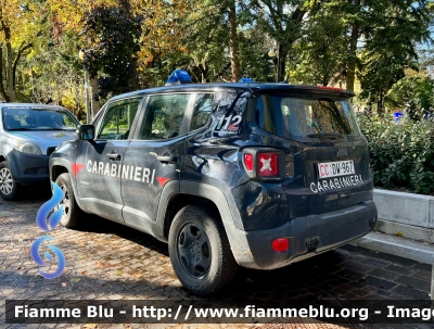 Jeep Renegade restyle 
Carabinieri 
Allestimento FCA
CC DW 967
Parole chiave: Jeep Renegade_restyle CCDW967