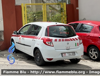 Renault Clio IV serie 
Croce Rossa Italiana 
Corpo Infermiere Volontarie 
Ispettorato Nazionale 
CRI 164 AB 
Parole chiave: Renault Clio_IVserie CRI164AB