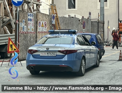 Alfa Romeo Nuova Giulia 
Polizia di Stato 
Squadra Volante 
Allestimento FCA
POLIZIA M7636
Parole chiave: Alfa-Romeo Nuova_Giulia POLIZIAM7636