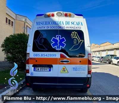 Renault Master IV serie 
Misericordia di Scafa 
Allestimento Maf
Parole chiave: Renault Master_IVserie Ambulanza