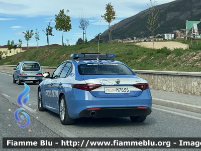 Alfa Romeo Nuova Giulia 
Polizia di Stato 
Squadra Volante 
Allestimento FCA
POLIZIA M7636
Parole chiave: Alfa-Romeo Nuova_Giulia POLIZIAM7636