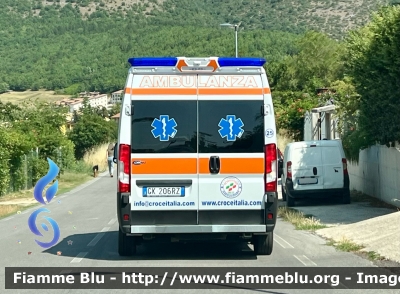 Fiat Ducato_X290_restyle
Croce Italia Ambulanze ETS 
(Sambuceto CH)
Allestimento Orion 
Cod.Automezzo 25
Parole chiave: Fiat Ducato_X290_restyle Ambulanza