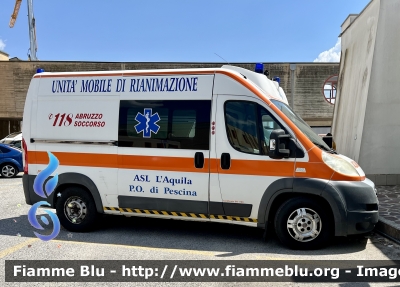 Fiat Ducato X250
ASL n1 Avezzano Sulmona L’Aquila 
118 Abruzzo Soccorso 
P.O. Di Pescina (AQ)
Allestimento Fast 
Parole chiave: Fiat Ducato_X250 Ambulanza