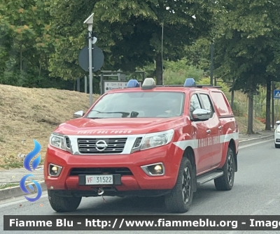 Nissan Navara IV serie 
Vigili del Fuoco 
Servizio TLC 
Direzione Regionale Abruzzo 
Allestimento Cita Seconda 
VF 31522
Parole chiave: Nissan Navara_IVserie VF31522