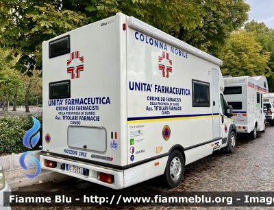 Fiat Ducato X250
Protezione Civile 
Associazione Titolari Farmacie 
Unità Farmaceutica 
Allestimento Nuova Allcar 
Parole chiave: Fiat Ducato_X250