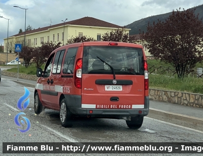 Fiat Doblò II serie 
Vigili del Fuoco 
Direzione Regionale Abruzzo 
VF 24826
Parole chiave: Fiat Doblò_IIserie VF24826