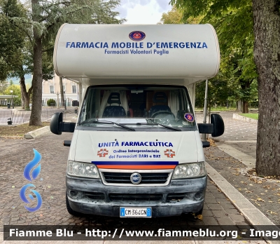 Fiat Ducato III serie 
Protezione Civile 
Farmacisti Volontari Puglia 
Farmacia Mobile D’Emergenza 
Ordine Interprovinciale dei Farmacisti Bari e BAT
Parole chiave: Fiat Ducato_IIIserie