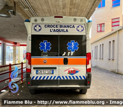 Fiat Ducato X290
Pubblicità Assistenza Croce Bianca L’Aquila 
Allestimento Mariani Fratelli 
Parole chiave: Fiat Ducato_X290 Ambulanza