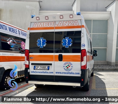 Fiat Ducato X290 restyle 
Croce Italia Ambulanze ETS 
(Sambuceto)
Automezzo 30
Allestimento Orion 
Parole chiave: Fiat Ducato_X290_restyle Ambulanza