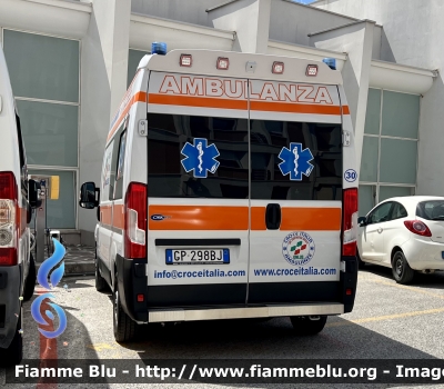 Fiat Ducato X290 restyle 
Croce Italia Ambulanze ETS 
(Sambuceto)
Automezzo 30
Allestimento Orion 
Parole chiave: Fiat Ducato_X290_restyle Ambulanza