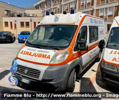 Fiat Ducato X250
ASL n1 Avezzano Sulmona L’Aquila 
118 Abruzzo Soccorso 
P.O. Di Pescina (AQ)
Allestimento Fast 
Parole chiave: Fiat Ducato_X250 Ambulanza