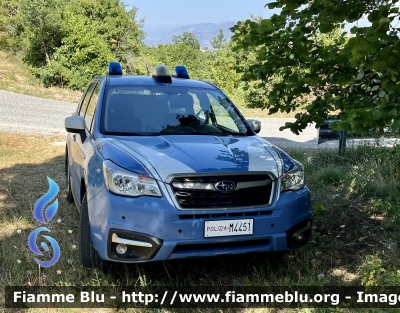 Subaru Forester VI serie 
Polizia di Stato 
Unità Cinofile 
POLIZIA M4451
Parole chiave: Subaru Forester_VIserie POLIZIAM4451