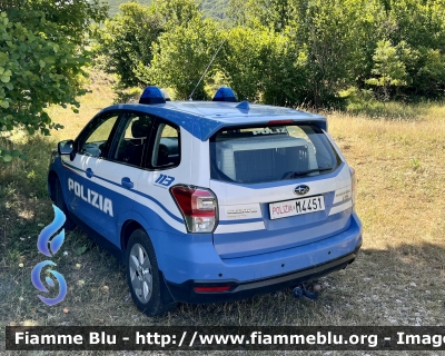 Subaru Forester VI serie 
Polizia di Stato 
Unità Cinofile 
POLIZIA M4451
Parole chiave: Subaru Forester_VIserie POLIZIAM4451