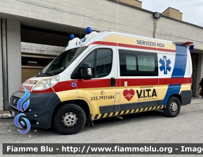 Fiat Ducato X250
Associazione V.I.T.A. 
Volontari Italiani Trasacco Ambulanza
Allestimento Orion 
Parole chiave: Fiat Ducato_X250 Ambulanza