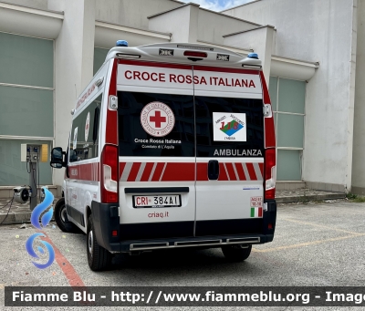 Fiat Ducato X290 Restyle 
Croce Rossa Italiana 
Comitato di L’Aquila 
Allestimento Bollanti 
CRI 384 AI
Parole chiave: Fiat Ducato_X290_restyle CRI384AI Ambulanza