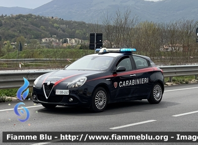 Alfa Romeo Nuova Giulietta restyle 
Carabinieri 
Nucleo Operativo Radiomobile 
Allestimento NCT Nuova Carrozzeria Torinese
CC DR 247
Parole chiave: Alfa-Romeo Nuova_Giulietta_restyle CCDR247