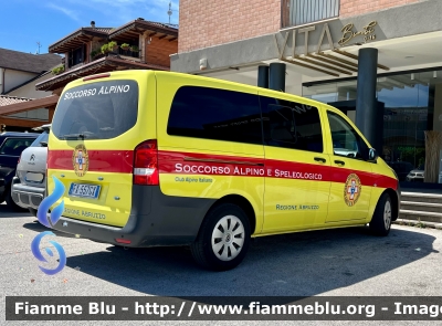 Mercedes-Benz Vito III serie
Corpo Nazionale Soccorso Alpino e Speleologico 
CNSAS Abruzzo 
Club Alpino Italiano Regione Abruzzo 
Parole chiave: Mercedes-Benz Vito_IIIserie