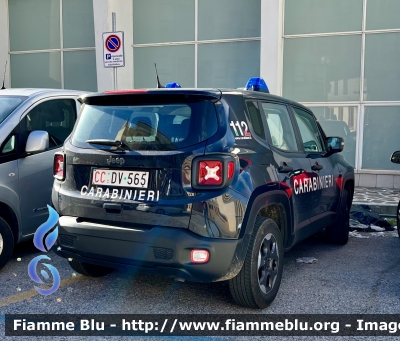 Jeep Renegade 
Carabinieri 
CC DV 565
Parole chiave: Jeep Renegade CCDV565