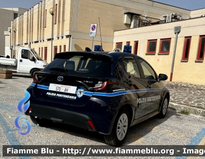 Toyota Yaris Hybrid IV serie 
Polizia Penitenziaria 
Servizio Traduzioni e Piantonamenti 
Allestimento Focaccia 
POLIZIA PENITENZIARIA 570 AH
Parole chiave: Toyota Yaris_Hybrid_IVserie POLIZIAPENITENZIARIA570AH