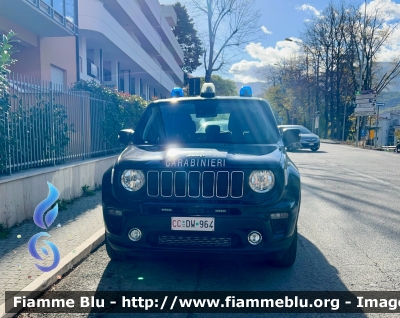 Jeep Renegade restyle 
Carabinieri 
Allestimento FCA
CC DW 964
Parole chiave: Jeep Renegade_restyle CCDW964