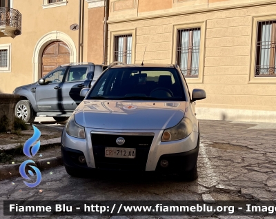 Fiat Sedici 
Croce Rossa Italiana 
Comitato Regionale Abruzzo 
CRI 712 AA
Parole chiave: Fiat Sedici CRI712AA